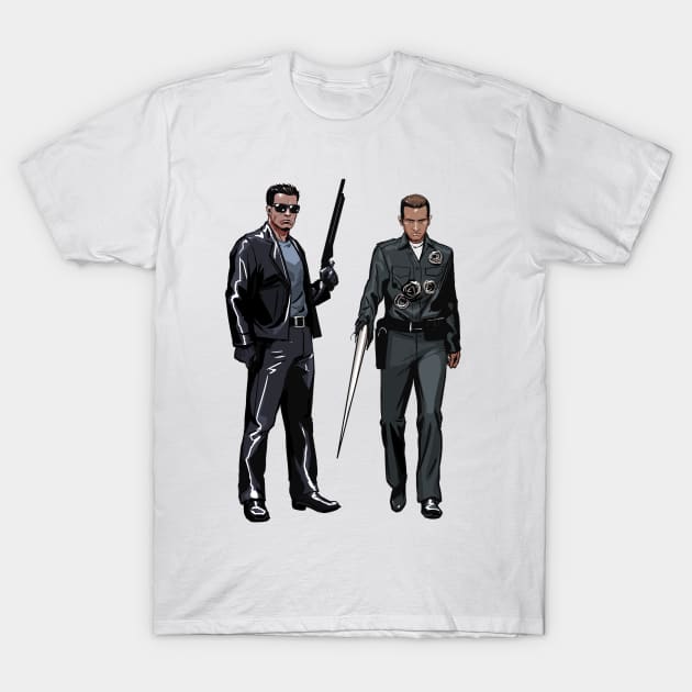 Terminator T-Shirt by ohshirtdotnet